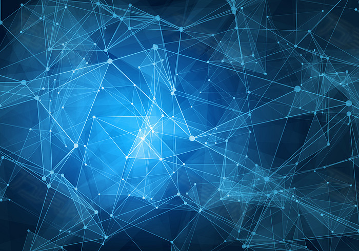 科技線條 構建數字時代的抽象骨架